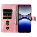For Oppo Find X8 Pro 5G Case Zipper Wallet Calf Texture PU Leather Phone Cover