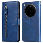 For Oppo Find X8 Pro 5G Case Zipper Wallet Calf Texture PU Leather Phone Cover
