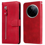 For OnePlus 13 Case Zipper Wallet Calf Texture PU Leather Phone Cover