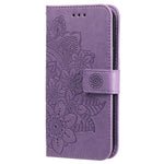 Leather Case for Honor Magic7 Lite 5G / X9c 5G / X60 Pro 5G Floral Pattern Phone Cover