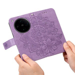 For Oppo Find X8 Pro 5G Case Floral Pattern PU Leather Wallet Stand Phone Cover
