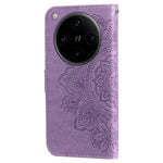 For Oppo Find X8 Pro 5G Case Floral Pattern PU Leather Wallet Stand Phone Cover