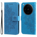 For Oppo Find X8 Pro 5G Case Floral Pattern PU Leather Wallet Stand Phone Cover