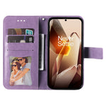 For OnePlus 13 Case Floral Pattern PU Leather Wallet Stand Phone Cover
