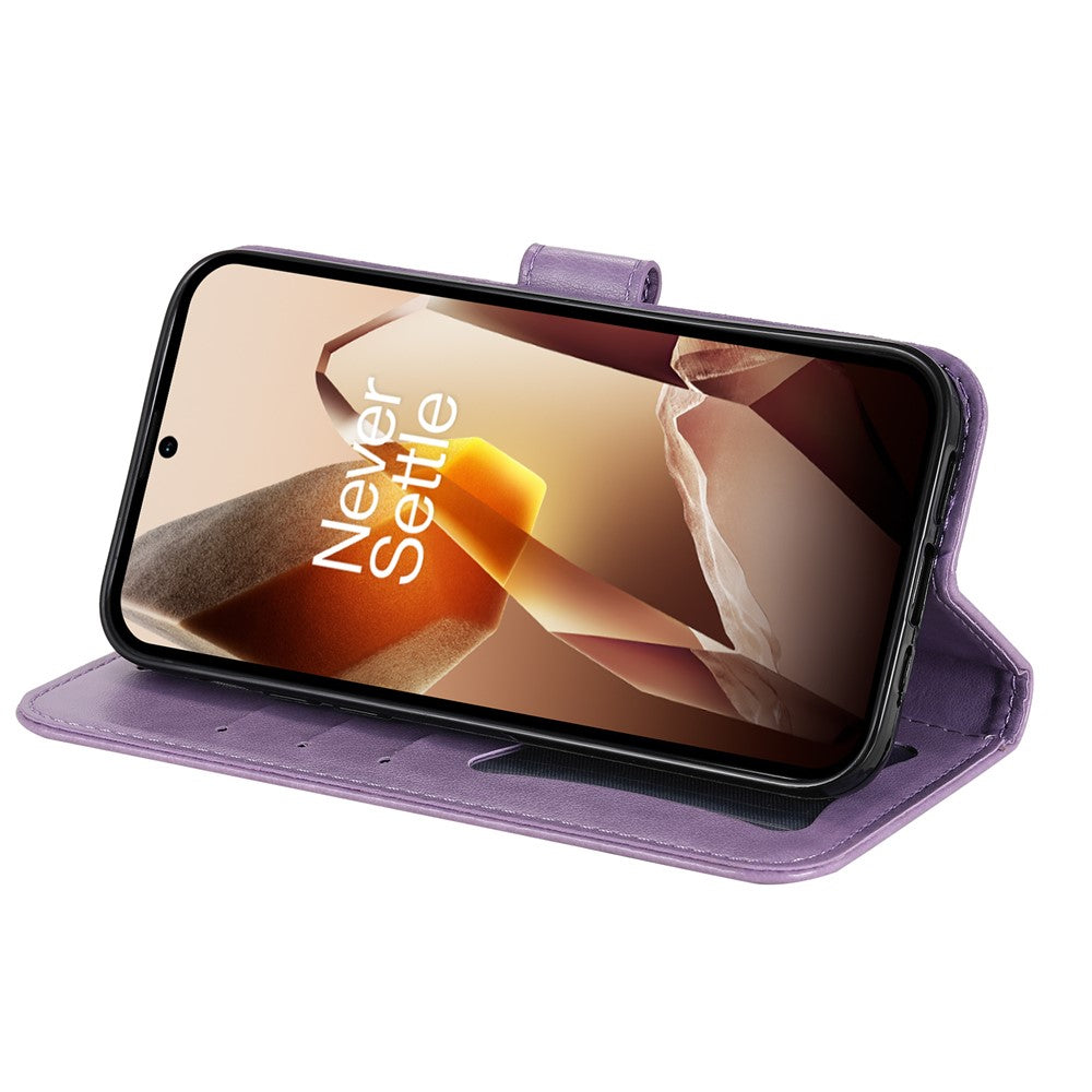 For OnePlus 13 Case Floral Pattern PU Leather Wallet Stand Phone Cover