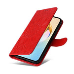 For Honor X60 5G Case Sunflower Imprint Leather Wallet Phone Cover