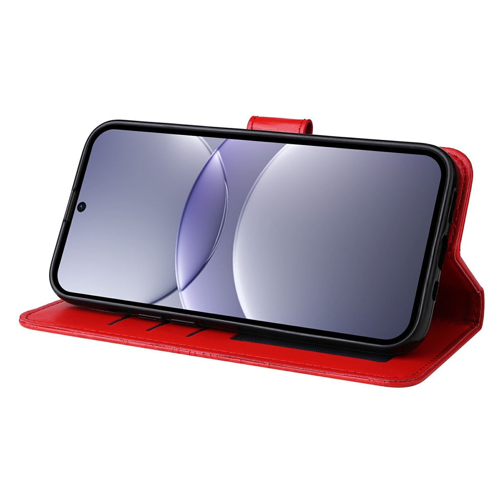 Huawei Nova 13 5G / Nova 12 5G-skal, läderplånbok med solrosmotiv, mobilfodral