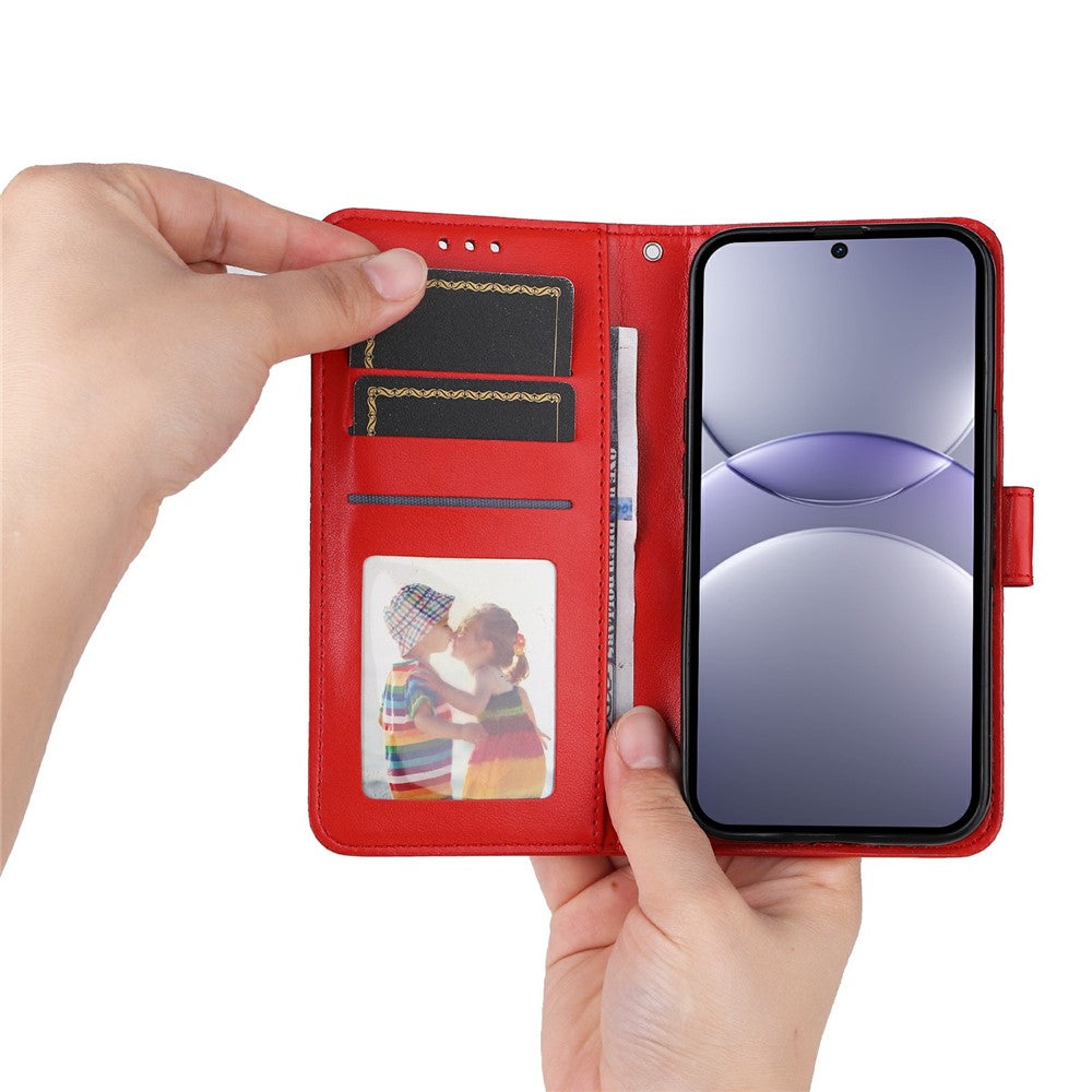 Huawei Nova 13 5G / Nova 12 5G-skal, läderplånbok med solrosmotiv, mobilfodral