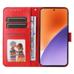 For Xiaomi 15 Case Sunflower Imprint Leather Wallet Phone Cover