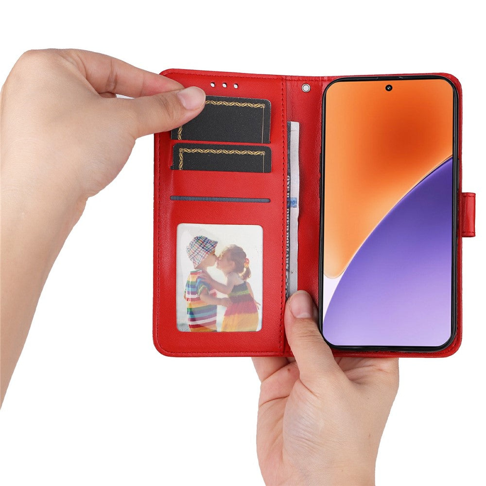 For Xiaomi 15 Case Sunflower Imprint Leather Wallet Phone Cover