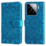 For Xiaomi 15 Case Sunflower Imprint Leather Wallet Phone Cover