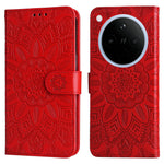 For Oppo Find X8 5G Case Sunflower Imprint Leather Wallet Phone Cover