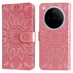 For Oppo Find X8 5G Case Sunflower Imprint Leather Wallet Phone Cover
