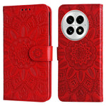 For OnePlus 13 Case Sunflower Imprint Leather Wallet Phone Cover