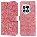 For OnePlus 13 Case Sunflower Imprint Leather Wallet Phone Cover