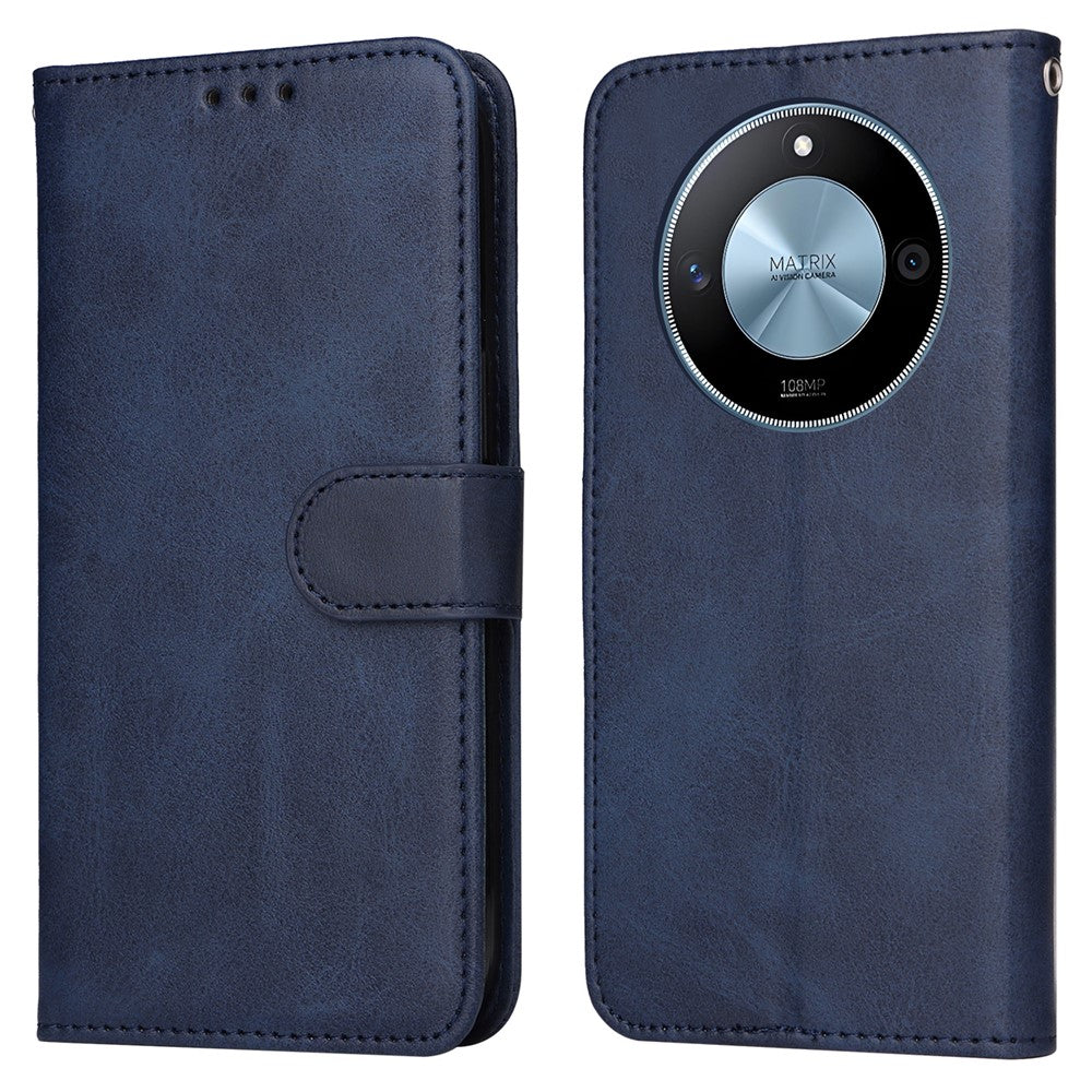 For Honor X60 5G Case Wallet PU Leather Folio Flip Phone Cover