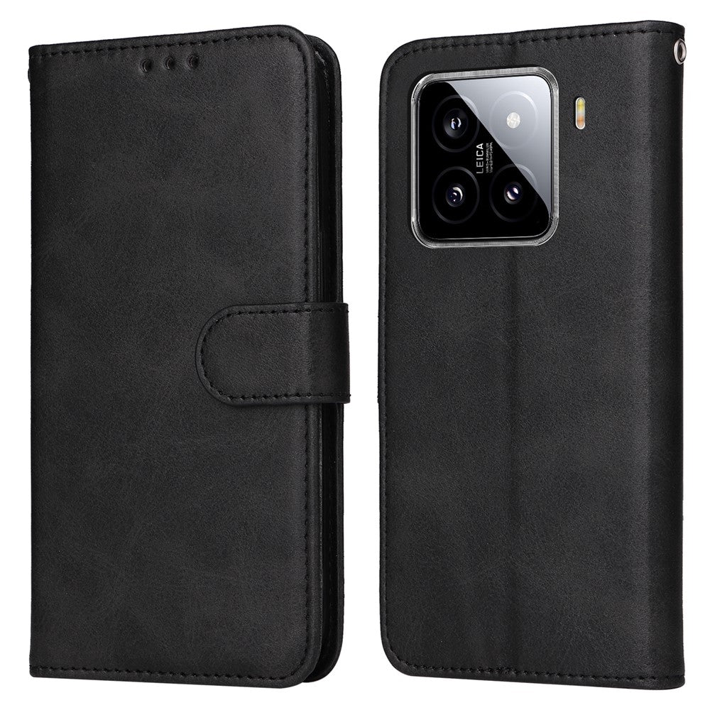 For Xiaomi 15 Case Wallet PU Leather Folio Flip Phone Cover
