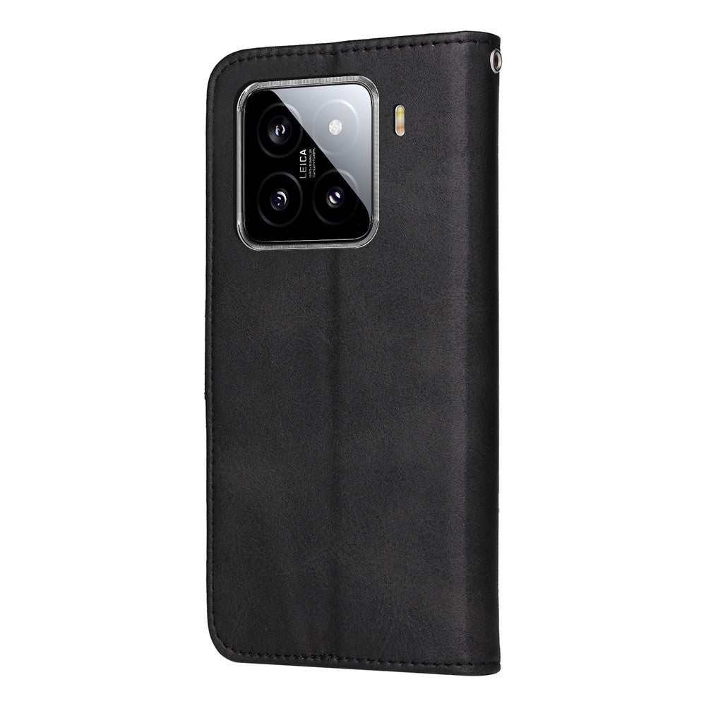 For Xiaomi 15 Case Wallet PU Leather Folio Flip Phone Cover