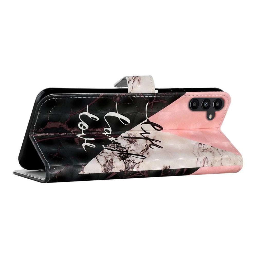 For Samsung Galaxy A26 5G Case 3D Creative Pattern PU Leather Stand Phone Cover