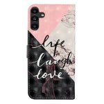 For Samsung Galaxy A26 5G Case 3D Creative Pattern PU Leather Stand Phone Cover
