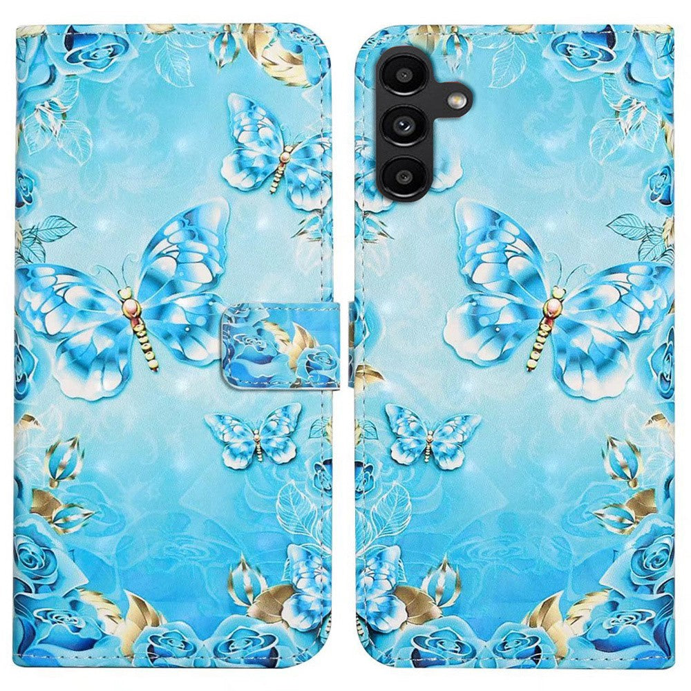 For Samsung Galaxy A26 5G Case 3D Creative Pattern PU Leather Stand Phone Cover