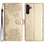 For Samsung Galaxy A56 5G Case Butterfly Flower Drop-Proof PU Leather Wallet Phone Cover