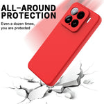 For Xiaomi 15 Case Liquid Silicone Phone Back Cover with Hand Strap