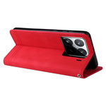 For Xiaomi 15 Pro Leather Wallet Cases Skin Touch Phone Cover Stand with Strap