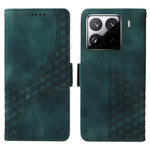 For Xiaomi 15 Pro Case PU Leather Phone Cover Rhombus Starry Imprinted