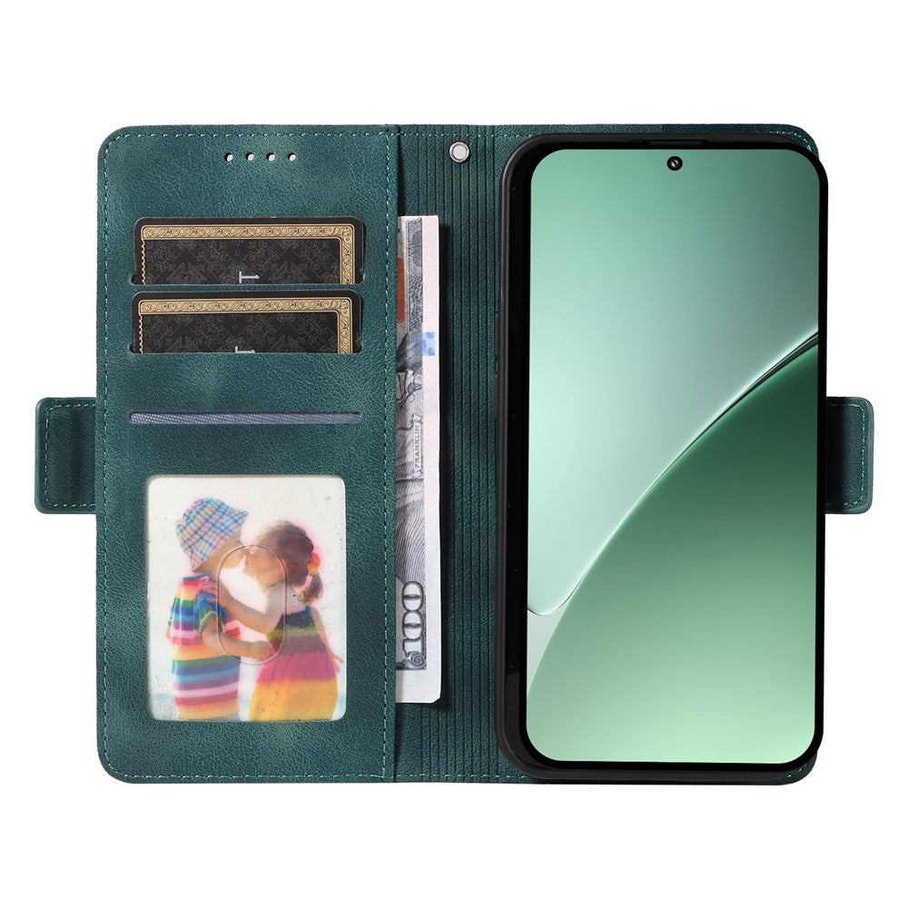 For Xiaomi 15 Pro Case PU Leather Phone Cover Rhombus Starry Imprinted