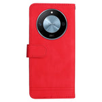 For Honor X60 5G Leather Wallet Cases Skin Touch Phone Cover Stand with Strap