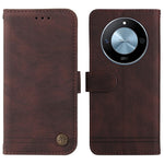 For Honor X60 5G Leather Wallet Cases Skin Touch Phone Cover Stand with Strap