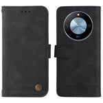 For Honor X60 5G Leather Wallet Cases Skin Touch Phone Cover Stand with Strap