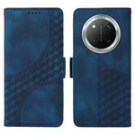 Leather Case for Honor Magic7 Lite 5G / X9c 5G / X60 Pro 5G Rhombus Starry Imprinted Phone Cover