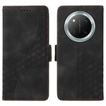 Leather Case for Honor Magic7 Lite 5G / X9c 5G / X60 Pro 5G Rhombus Starry Imprinted Phone Cover
