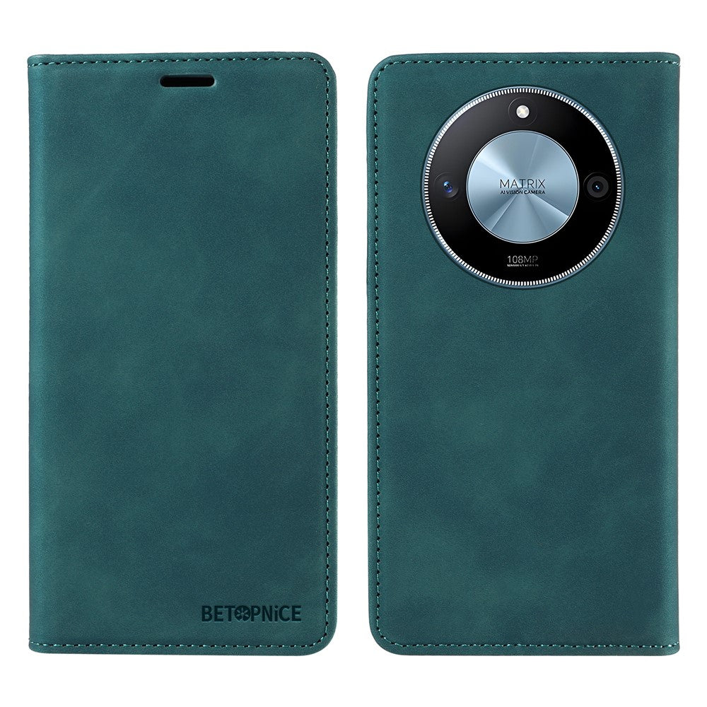 BETOPNICE 003 For Honor X60 5G Wallet Case Leather Phone Cover with Stand