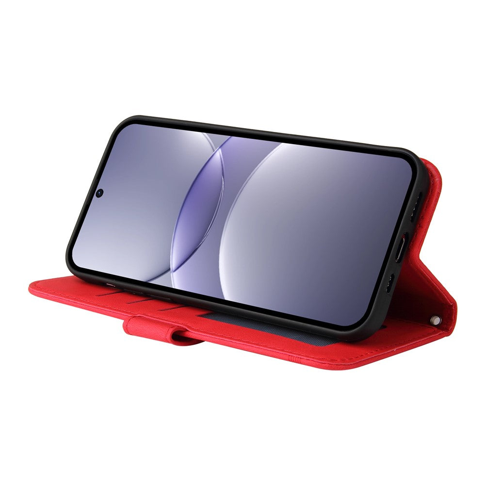 For Huawei nova 13 5G / nova 12 5G Leather Wallet Cases Skin Touch Phone Cover Stand with Strap
