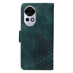 For Huawei nova 13 5G / nova 12 5G Case PU Leather Phone Cover Rhombus Starry Imprinted