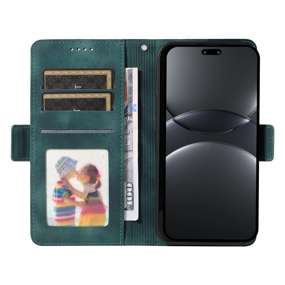 Huawei Nova 14 Pro 5G / Nova 13 Pro 5G skal PU-läder mobilskal Rhombus Starry Printed