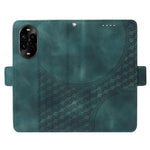 Huawei Nova 14 Pro 5G / Nova 13 Pro 5G skal PU-läder mobilskal Rhombus Starry Printed