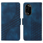 Huawei Nova 14 Pro 5G / Nova 13 Pro 5G skal PU-läder mobilskal Rhombus Starry Printed