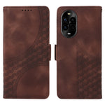 For Huawei nova 14 Pro 5G / nova 13 Pro 5G Case PU Leather Phone Cover Rhombus Starry Imprinted