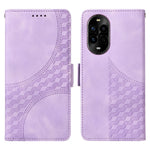 Huawei Nova 14 Pro 5G / Nova 13 Pro 5G skal PU-läder mobilskal Rhombus Starry Printed
