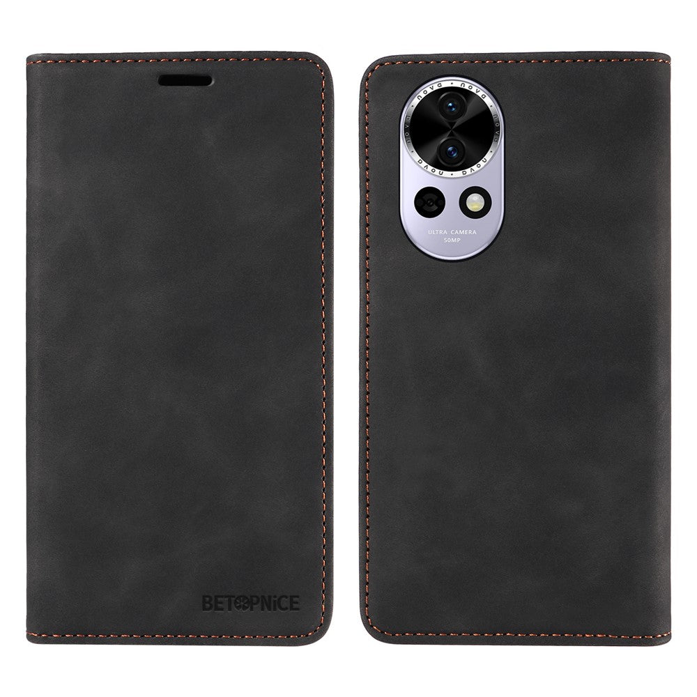 BETOPNICE 003 For Huawei nova 13 5G / nova 12 5G Wallet Case Leather Phone Cover with Stand