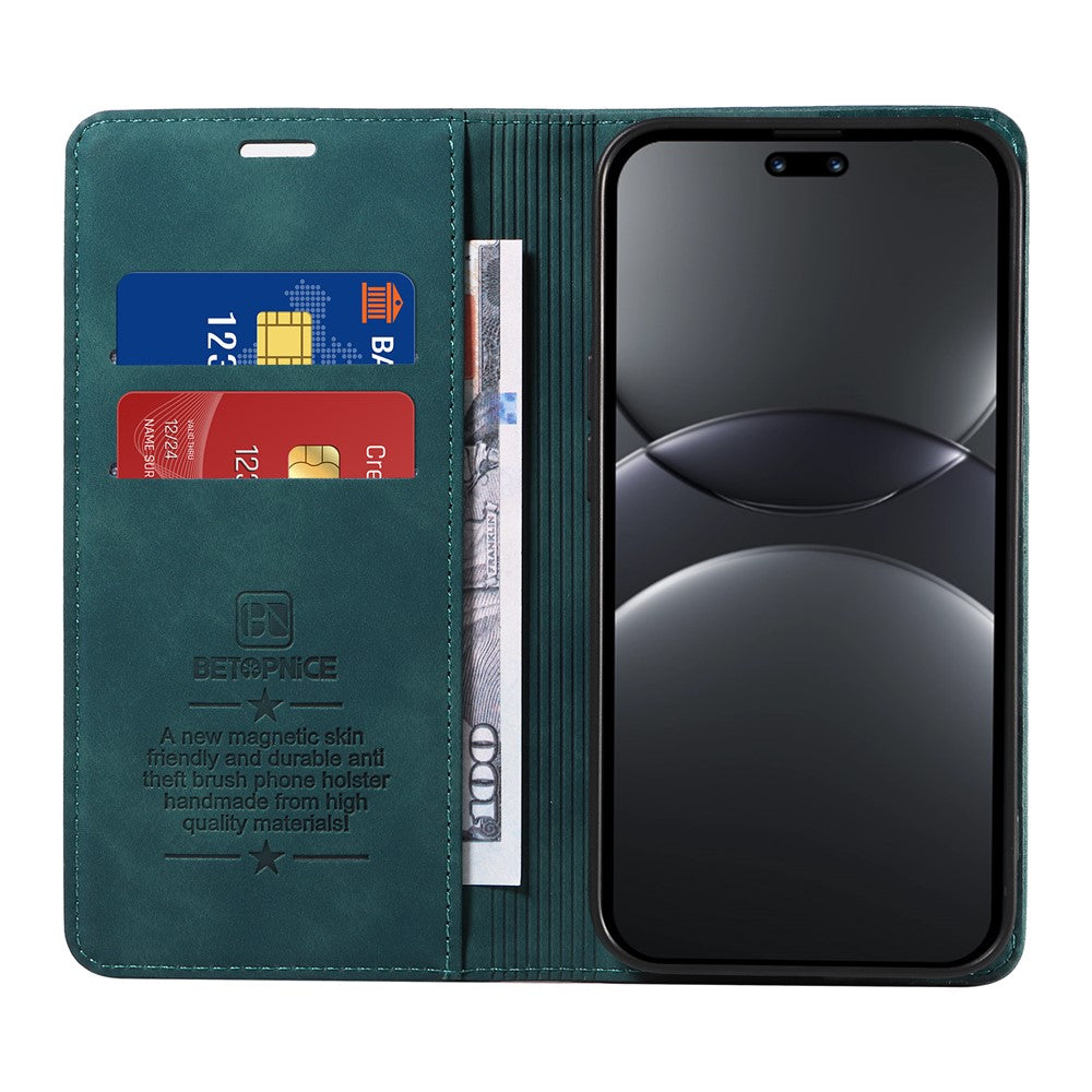 BETOPNICE 003 For Huawei nova 14 Pro 5G / nova 13 Pro 5G Wallet Case Leather Phone Cover with Stand
