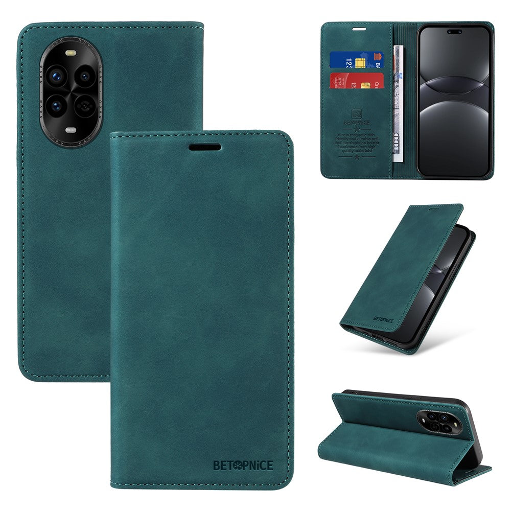 BETOPNICE 003 For Huawei nova 14 Pro 5G / nova 13 Pro 5G Wallet Case Leather Phone Cover with Stand