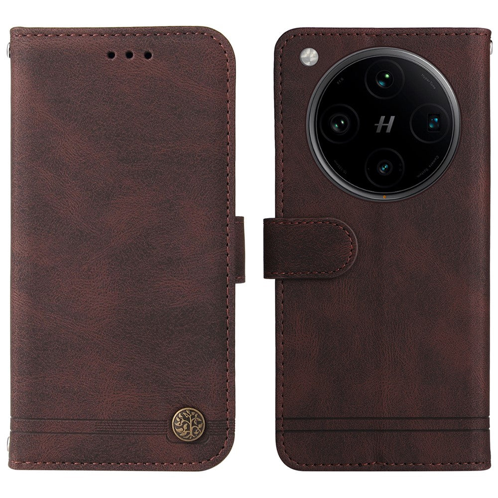 For Oppo Find X8 Pro 5G Leather Wallet Cases Skin Touch Phone Cover Stand with Strap