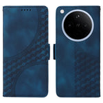 For Oppo Find X8 5G Case PU Leather Phone Cover Rhombus Starry Imprinted