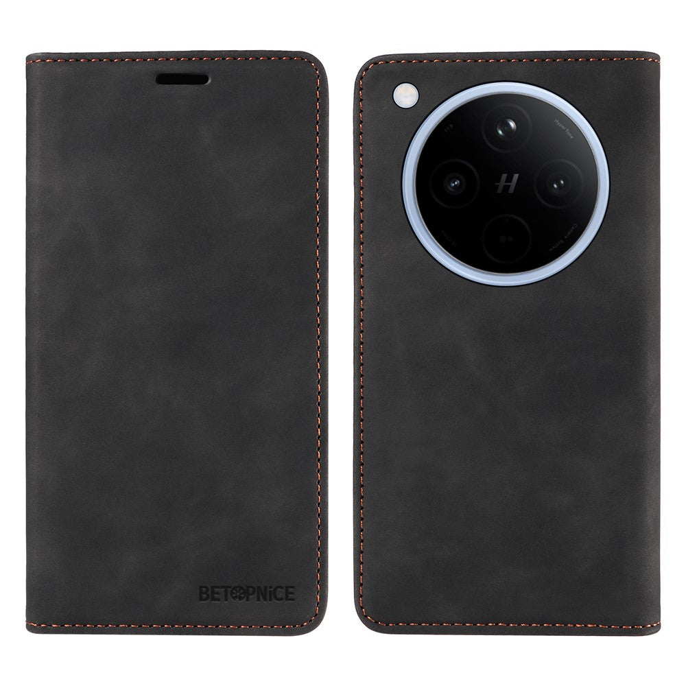 BETOPNICE 003 For Oppo Find X8 5G Wallet Case Leather Phone Cover with Stand