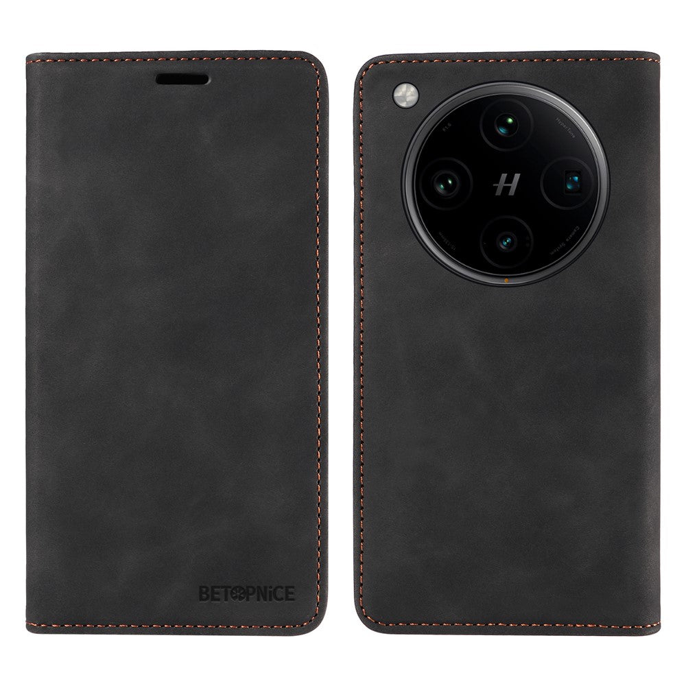 BETOPNICE 003 For Oppo Find X8 Pro 5G Wallet Case Leather Phone Cover with Stand